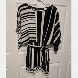 BCBGMaxAzria Silk Bre Kimono Dress